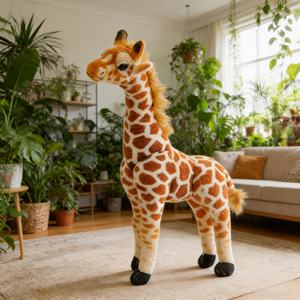 Jirafa Gigante de Peluche con Cuello Largo, 31-50cm de Altura - Regalo de Cumpleaños y Baby Shower para Adolescentes y Adultos - Product Image 3