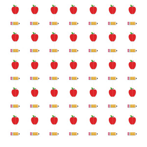 กระดาษกลิตเตอร์ติดผนังรูปแอปเปิล10ชิ้น/เซ็ตกระดาษกลิตเตอร์ด้านหลังต้อนรับกลับไปโรงเรียนอุปกรณ์ตกแต่งงานปาร์ตี้ - Product Image 2