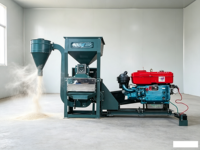 Moulin à riz à haut taux de riz entier, moteur diesel-électrique, broyage à basse température, acier au manganèse, sortie claire, économie d'énergie pour les utilisations agricoles