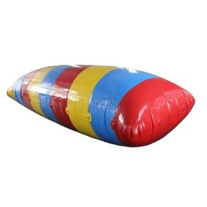 وسادة قفز مائية قابلة للنفخ من الدرجة التجارية من كلوريد البولي فينيل/قاذفة منجنيق مياه قابلة للنفخ للبيع - Product Image 4