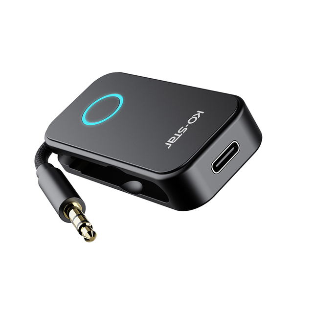 Car bluetooth Adapter Portable Hands-free BT Transmitter Receiver 2 in 1 Wireless BT 5.4 Music Adapter