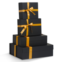 Boîte cadeau sur mesure en carton rigide, boîte magnétique, boîte magnétique mate, emballage de luxe, boîte cadeau pliable avec couvercle magnétique
