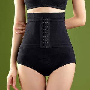 Wholesale High <b>Waist</b> Non-slip Tummy Control Slimming <b>Women</b> Briefs Shapewear Body Shaper Panties Ladies <b>Trainer</b> Underwear - Product Image 5