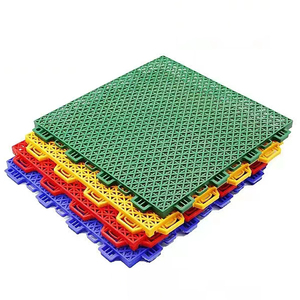 Dalles de sol modernes en plastique épais pour terrain de basketball, emboîtables, antidérapantes, pour extérieur, jardin, sport, garage, parc - Product Image 3