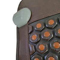 Matelas chauffant en tourmaline, lit de massage électrique pour le corps, ions négatifs, contrôle de la température 30-70°C pour une relaxation corporelle complète