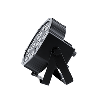 Projecteur LED plat pour scène, effet d'éclairage RGBW 4-en-1 DMX 512, idéal pour DJ, discothèque, fêtes, Noël, bars, clubs, mariages et spectacles
