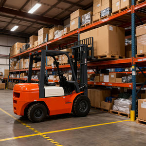 Compact Formaat Voor Smalle Magazijnen En Krappe Ruimtes Benzine Heftruck Interne Verbranding Benzine Diesel Vorkheftrucks - Product Image 1