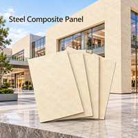 Panneau composite en acier de couleur personnalisée de 4 mm 4x8 pieds pour le revêtement de façade des bâtiments de bureaux
