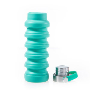 Botella de Agua Plegable Reutilizable de Silicona Portátil para Deportes y Viajes, Venta al Por Mayor - Product Image 5
