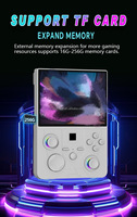 Console de jeu portable rétro DC45V, système Linux open source, joystick d'arcade, écran HD IPS de 4,5 pouces, lecteur de jeux vidéo