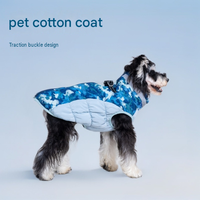 Veste d'hiver pour chien, harnais imperméable doublé de polaire, manteau chaud pour chiens de petite, moyenne et grande taille