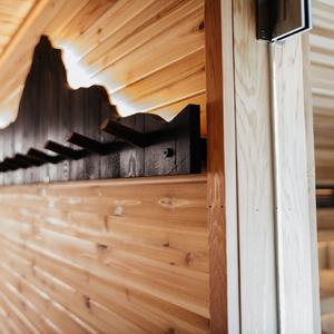 Sauna per Terapia del Calore e Recupero per 5 Persone in Cedro Rosso Canadese 18-65 ° Temperatura regolabile a C - Product Image 6