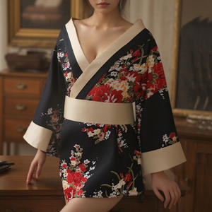 थोक सेक्सी जापानी किमोनो कामुक जोड़े मजेदार भूमिका-खेलने वाली रात के लिए भावुक शुद्ध इच्छा नींद - Product Image 2