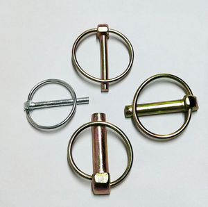 Goupille de verrouillage en acier zingué et alliage DIN11023 avec clip, goupille de verrouillage en acier au carbone, emballage en carton - Product Image 4