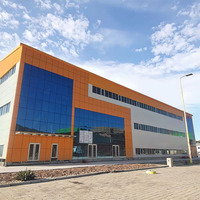 Construcción de Naves Metálicas de Bajo Costo y Fácil Montaje OEM, Estructura de Acero Prefabricada, Edificio para Taller con Certificación CE/ISO9001
