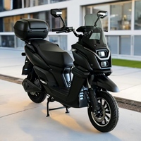 Scooter électrique de banlieue haute vitesse 1500W 2000W 60V 12 pouces pour adulte, avec boîte, pour livraison, type moto ou véhicule utilitaire