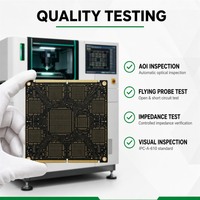 Fabricant de cartes PCB AI, HDI multi-couches jusqu'à 40 couches, haute résistance à la température (High-TG), Megtron ENIG ENEPIG, module de calcul GPU ultra-performant, PCB
