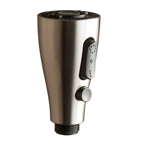 ก๊อกน้ำห้องครัวแบบดึงออกได้4โหมดทันสมัยทนทานหัวพ่นแปรงนิกเกิลสำหรับเปลี่ยนก๊อกน้ำห้องครัว - Product Image 3