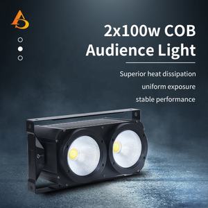 Fabrication professionnelle de projecteurs de scène à LED COB 200W à lumière blanche chaude et froide - Product Image 2