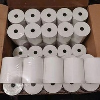 Rouleau de papier thermique blanc Unifon 80x80mm, simple couche, pour reçus de caisse et TPV