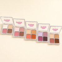 Paleta Facial Versátil 4 en 1 Tendencia 2026: Iluminador, Colorete, Contorno y Brillo - Maquillaje de Viaje Todo en Uno