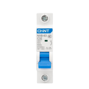 เบรกเกอร์1-63A <span class=keywords><strong>nxb</strong></span> 1P สำหรับการป้องกันไฟฟ้าลัดวงจร - Product Image 1