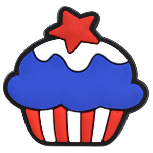 Parche <span class=keywords><strong>Adhesivo</strong></span> Suave de PVC con Diseño de Bandera de Estados Unidos para el Día de la Independencia, Accesorios para el Cabello, Zapatos y Flores, Adorno para Zapatos con Bandera Americana - Product Image 3