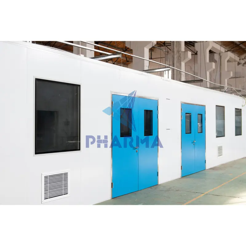 High Quality No Dust Factory Food Grade White Small Gmp Lyophilizer Clean Room Rooms Installation Services