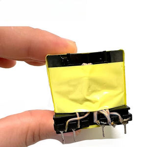 หม้อแปลงไฟฟ้าความถี่สูง EE 12V 24V แบบฟลายแบ็ค UPS แกนเฟอร์ไรต์ ทองแดง หม้อแปลงเพิ่มแรงดัน สำหรับเครื่องชาร์จ - Product Image 2