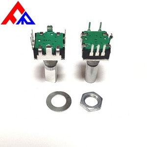 Encoder Incremental Vertical EC12 de 5 Pines con Eje Metálico Moleteado de 6mm para Aparatos de Audio, Venta al Por Mayor - Product Image 5