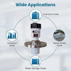 جهاز إرسال مستوى الرادار المضاد للانفجار للخزانات السائلة مع شهادة CE/RoHS - Product Image 3