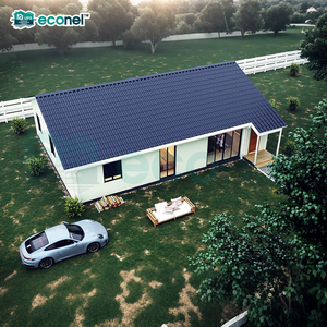 Cabane préfabriquée ignifuge et imperméable personnalisée pour une vie résidentielle, villa préfabriquée de haute qualité - Product Image 2