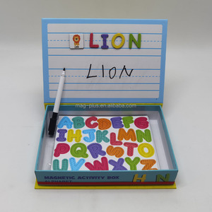 2025 éducation créative chaude et livre de puzzle d'apprentissage de l'<span class=keywords><strong>alphabet</strong></span> et des lettres magnétiques - Product Image 6
