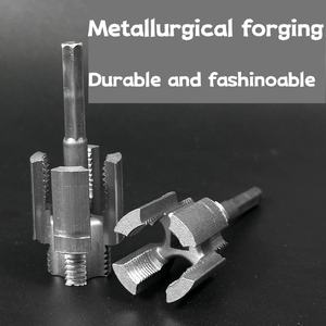 Macho de roscar de 4 y 6 puntas para tuberías de agua PPR y PE/PC, para roscas internas y externas, herramienta de roscado para taladros eléctricos y herramientas manuales - Product Image 4