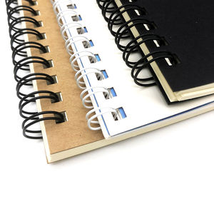 Đôi Vòng Cuốn Sách Kim Loại Xoắn Ốc Dây Ràng Buộc - Product Image 1