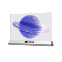Écran OLED transparent personnalisé en usine, ODM OEM pour exposition, musée, vitrine de vente au détail, publicité