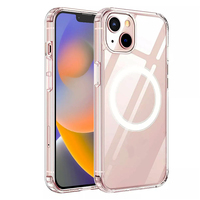 Coque de téléphone transparente en TPU+PC pour EPhone 16, avec dos magnétique et protection MagSafe, compatible avec la recharge sans fil – Expédition depuis notre entrepôt aux États-Unis