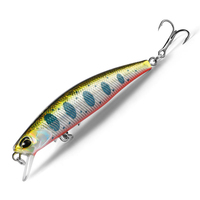 Leurre de pêche professionnel de qualité supérieure, 75 mm, 10,5 g, en PVC, poids fixe, leurre artificiel en plastique ABS, type Minnow Crank, équipement de pêche, offre spéciale