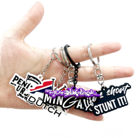 Llavero de goma suave con logotipo de empresa, nombre, letra, en oro y plata, diseño personalizado, llavero de PVC, llavero con logotipo personalizado, llavero personalizado