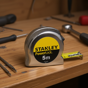 Ruban à mesurer Stanley PowerLock 5m, boîtier métallique avec crochet pour des mesures de précision - Product Image 3