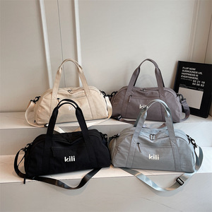 Sac de voyage léger et imperméable, sac fourre-tout décontracté à la mode avec bandoulière, sac de week-end personnalisable avec logo – Offre Spéciale - Product Image 1