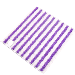 Chiffon de nettoyage en coton 100% pur super absorbant avec logo personnalisé, torchon de cuisine rayé - Product Image 3