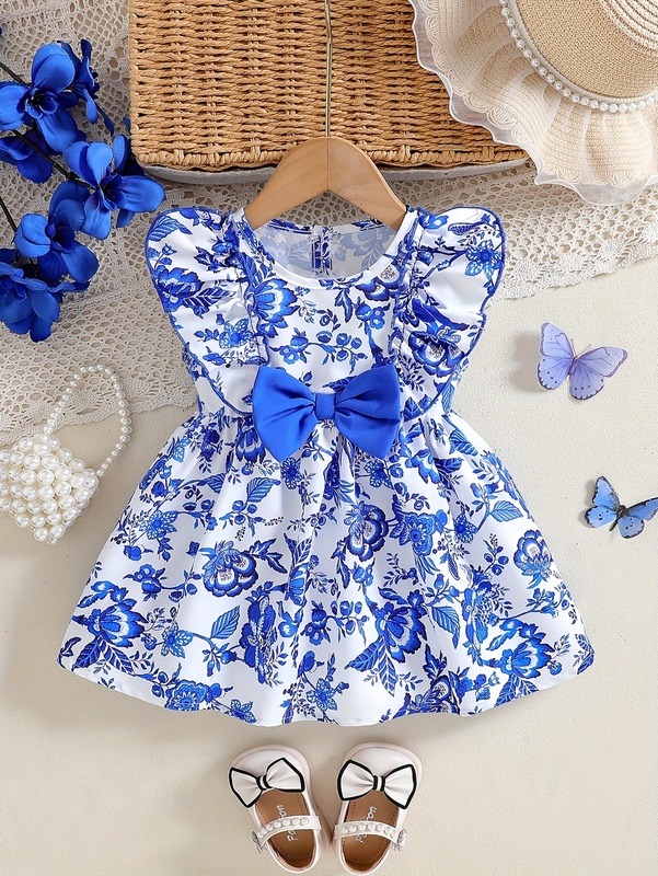 Baby Girl Children Summer Cartoon Printed