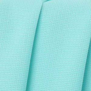 Tissu éponge français 100% polyester à séchage rapide respirant Ultra-mince Double face peigné trame imprimé Birdseye Satin <span class=keywords><strong>soie</strong></span> tissu - Product Image 3