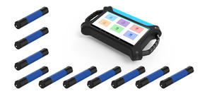 Yüksek doğruluk kablosuz otomatik 100-300M altın çubuk derin yeraltı altın Metal bulucu makine algılama dedektör makinesi - Product Image 5