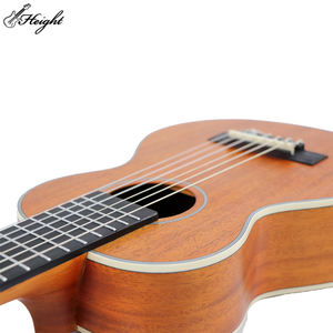 Ukulele de <span class=keywords><strong>concert</strong></span> 28 pouces, 1 pièce, cloche en laiton, matelassé de couleur cend, guitare hawaïenne - Product Image 3