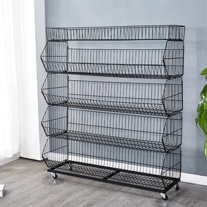 I negozi di patate al dettaglio di <span class=keywords><strong>snack</strong></span> XY mostrano scaffali e scaffali impilabili per supermercati - Product Image 6