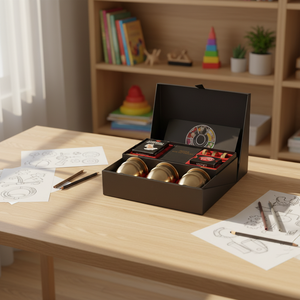 Accessoires de <span class=keywords><strong>magie</strong></span> de close-up personnalisables : Coupe et billes, Coupe à disque magnétique en aluminium, Trucs de <span class=keywords><strong>magie</strong></span>, Taille moyenne - Product Image 5