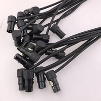 Câble DMX512 à 3 broches, fil de signalisation 1M/2M/5M/10M, cordon de connexion pour éclairage de scène, accessoires d'éclairage DJ, 10 pièces/lot
