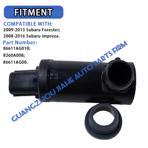Bomba de limpiaparabrisas 86611AG010 para <span class=keywords><strong>Subaru</strong></span> Forester 2009-2013 <span class=keywords><strong>Impreza</strong></span> 2008-2016 8260A008 86611AG00 <span class=keywords><strong>Motor</strong></span> de pulverización de agua - Product Image 2
